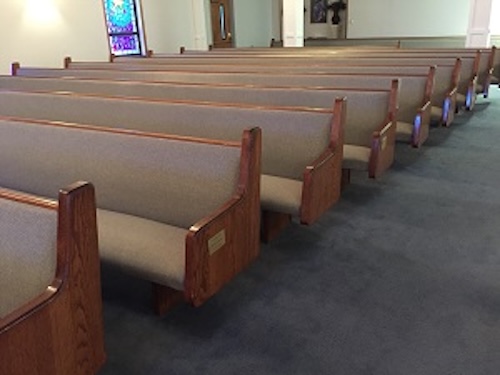 Pew Upholstery
