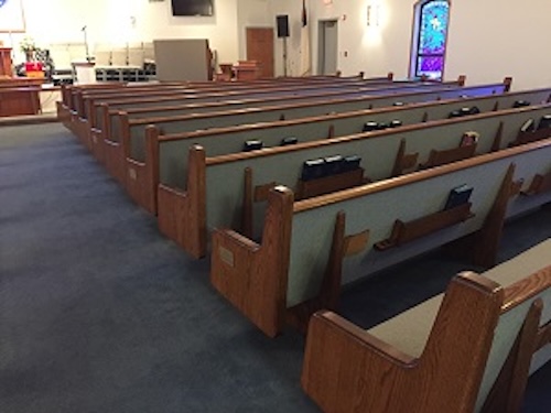 Pew Upholstery