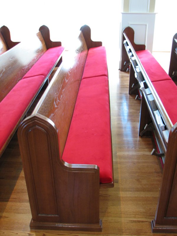 Pew cushions